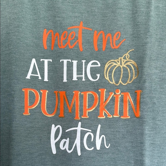 PositiviTees Women’s Sage Long Sleeve Sweatshirt - Picture 3 of 5